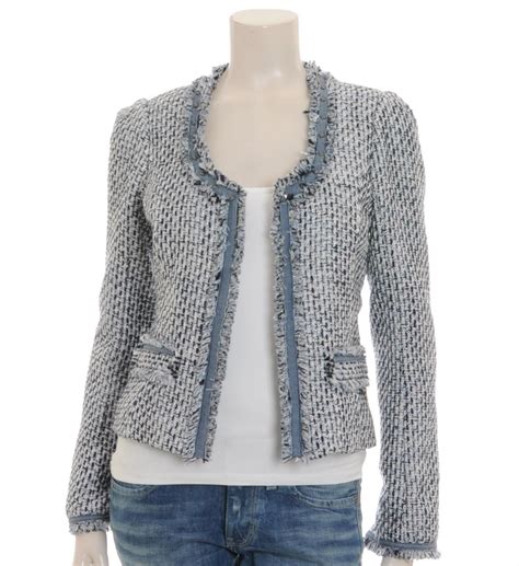 chanel look a like jasje kopen|chanel style cropped jacket.